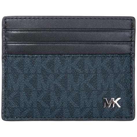 michael kors card holder blue|Men's Designer Wallets .